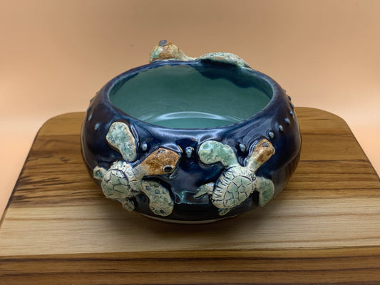 Ceramic Turtle bowl